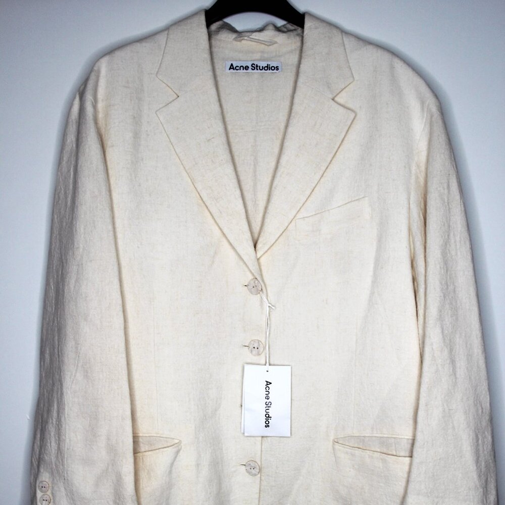 BNWT SS21 ACNE STUDIOS OVERSIZED RAMIE JACKET 38
